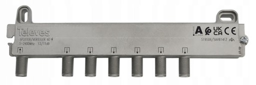 SPLITTER TELEVES 7441 ROZDZIELACZ SYGNAŁU 1+6 TV