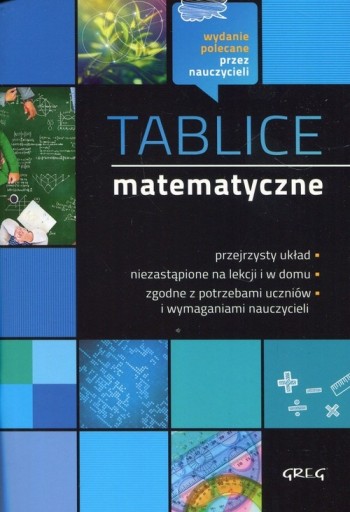Tablice matematyczne