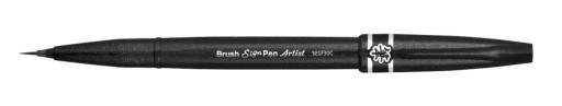 Flamaster pędzelkowy PENTEL Brush SESF30C czarny