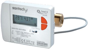 SANTECH CIEPŁOMIERZ QHEAT5 QP 1,5 M3/H - ZASILANIE