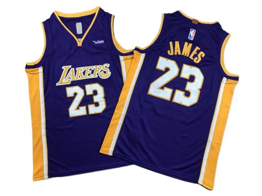 Strój koszykarski nr 23 LeBron James Lakers Jersey, 134-140