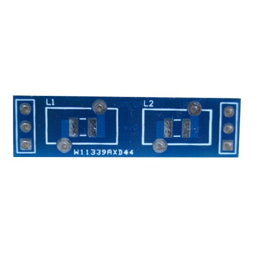 Płytka PCB do budowy pojedynczego filtru pasmowego