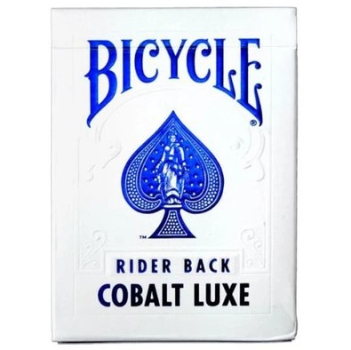 Metalizowane karty do gry Bicycle MetalLuxe Cobalt