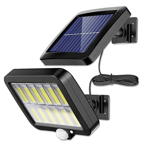 LED zewnętrzny ogród słoneczny lampa ogrodowa wodoodporny czujnik ruchu PIR