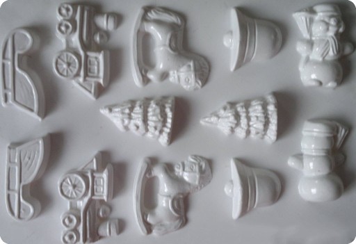ZRÓB SAM BOMBKI OZDOBY CHOINKOWE FORMA DO GIPSU 3D