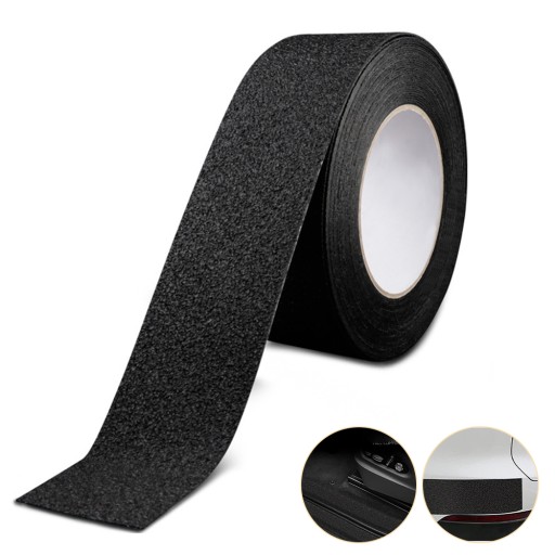 NAKLEJKA NA PRÓG DRZWI SAMOCHODU 7CM*5M 1 ROLKA TEKSTUROWANA POWIERZCHNIA