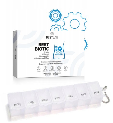 BEST LAB BESTBIOTIC PROBIOTYK 30 kapsułek + GRATIS
