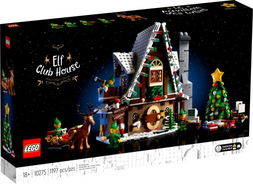 KLOCKI LEGO ŚWIĄTECZNA SIEDZIBA ELFÓW CREATOR EXPERT 10275