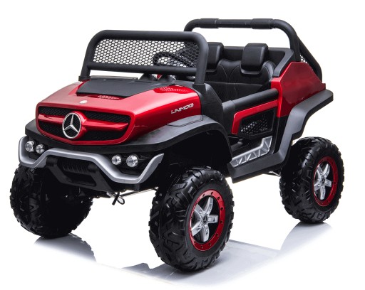Mercedes Unimog 2os PREMIUM 4x4 480W! 24V 10Ah! BORDO LAKIER +KokardaGRATIS