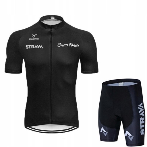 STRÓJ ROWEROWY KOMPLET KOLARSKI STRAVA NA ROWER