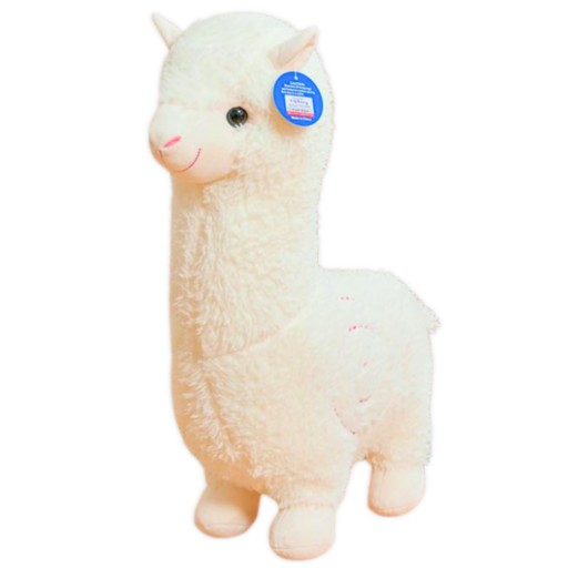 Maskotka Pluszowa Pluszak Alpaka Alpaca Lama Ubranko DUŻA Przytulanka 38cm