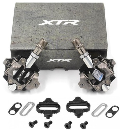 Pedały Shimano XTR SPD PD-M9100 PDM9100 M9100 IPDM9100 BLOKI BOX