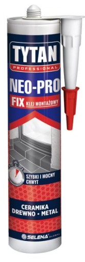 Klej montażowy uniwersalny Tytan Professional 290 ml