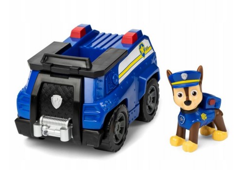PSI PATROL FIGURKA CHASE + POJAZD RADIOWÓZ