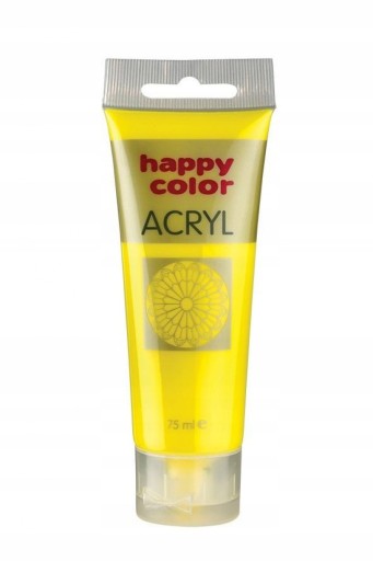 FARBA AKRYLOWA HC WODOODPORNA KOLOR CYTRYNOWY 75ML
