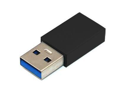 MicroConnect USB3.0 A - USB-C M-F, Black