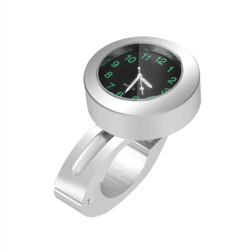 KEBIDUMEI Motorbike Bike Waterproof 22-25mm Handlebar Clock With Night