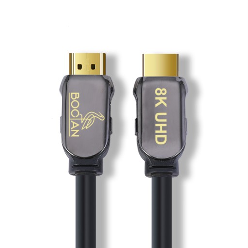 Kabel HDMI 2.1 PREMIUM 4K 8K 60HZ MIEDŹ 48Gbps 2m