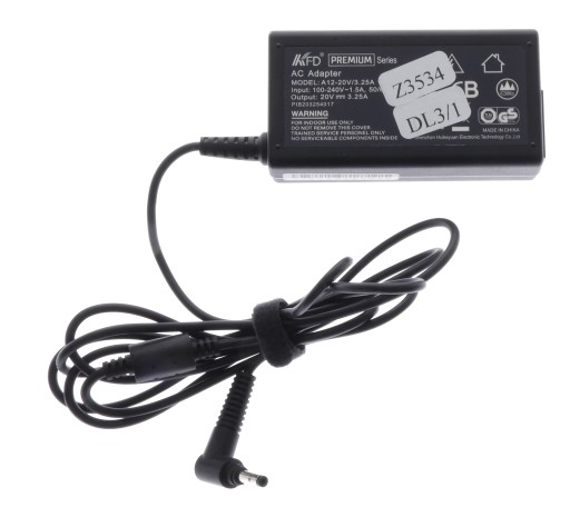 Z3534 Zasilacz KFD 20V 3,25A 65W A12-20V/3,25A 4X1,7