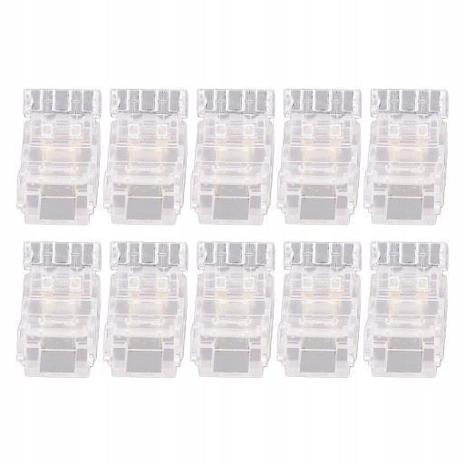 ZŁĄCZE LED COB 2PIN 8MM STRIP TO WIRE