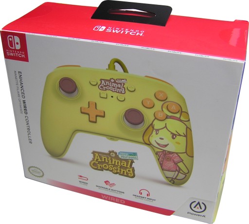 PAD DO NINTENDO SWITCH POWERA ENHANCED ANIMAL CROSSING ISABELLE