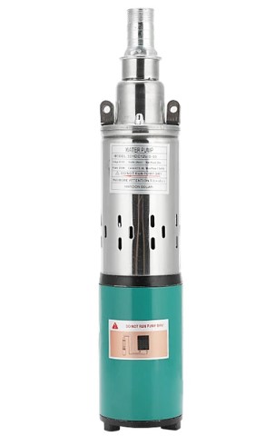 Solarna pompa wodna, głębinowa pompa, śrubowa pompa 12V 30m 180W