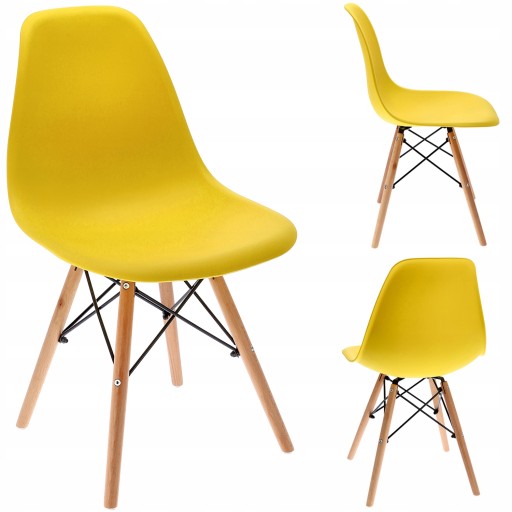 Krzesło EVA żółte (ikeabox)
