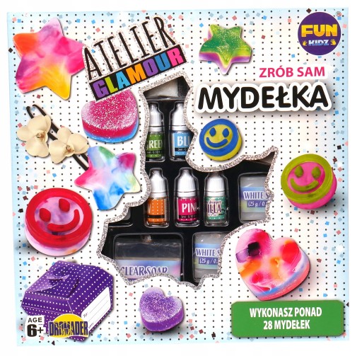 SAM ZRÓB KOLOROWE MYDEŁKA Atelier Glamour