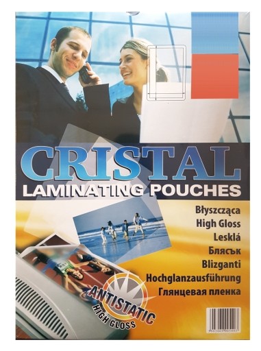 Folia laminacyjna do laminowania antystatyczna Argo 60x95 mm 150mic 100szt