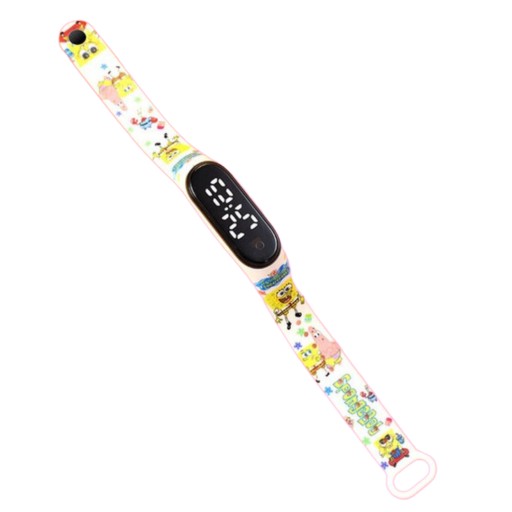 Zegarek cyfrowy LED Spongebob