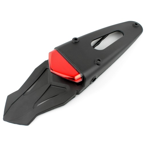 LAMPA TYLNA LED Z BŁOTNIKIEM CZERWONA HOMOLOGACJA