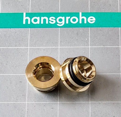 HANSGROHE Nypel 97220000 - do baterii ściennych
