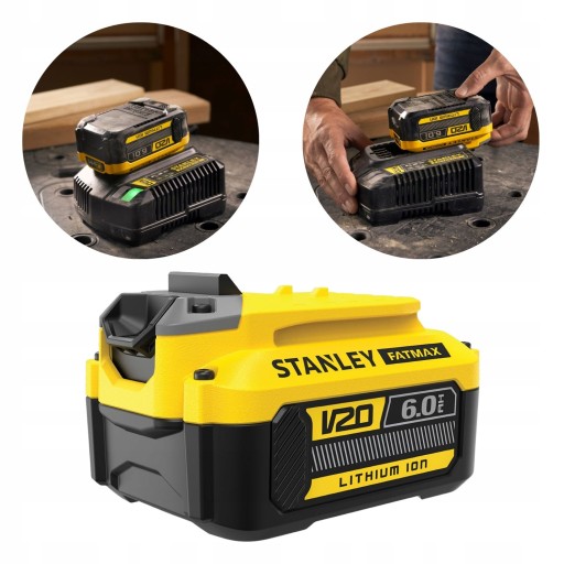 Akumulator STANLEY Fatmax 6.0Ah V20 18V SFMCB206