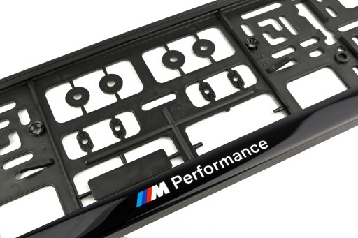 2 x Ramka tablicy BMW Performance Żel