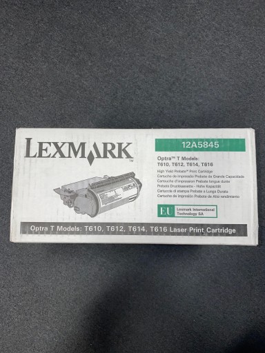 Toner Lexmark T610 T612 ORYGINAŁ 25K 12A5845
