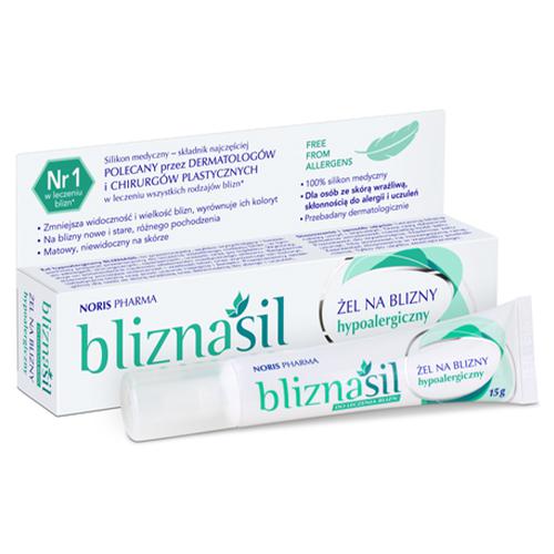 BLIZNASIL Hypoalergiczny ŻEL na BLIZNY 15g