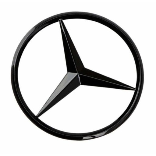 EMBLEMAT GWIAZDA TYŁ NA KLAPĘ MERCEDES C E S 90MM