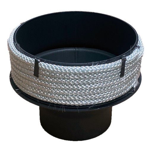 Przejście redukcja kominowa ceramiczna FI 120/200 mm Grubość: 2mm ART-METAL