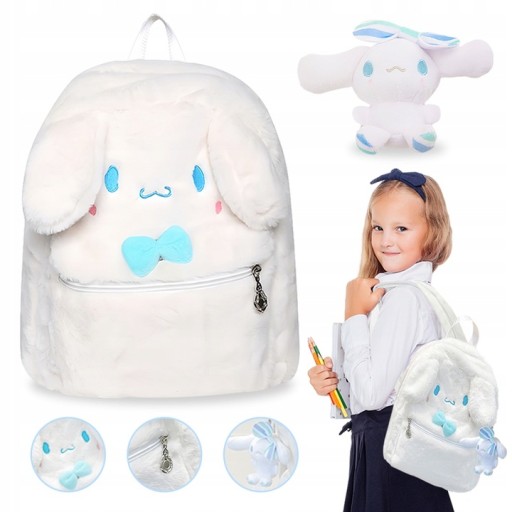 PLECAK Sanrio Cinnamoroll damskie plecaki prezent na urodziny