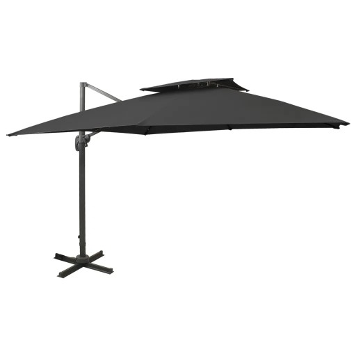 DUŻY PARASOL OGRODOWY SKŁADANY TARASOWY 300x300 cm