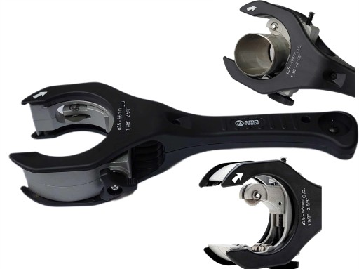 OBCINACZ OBCINARKA Z GRZECHOTKĄ DO RUR 35 - 66 mm MIEDZ STAL ALUMINIUM