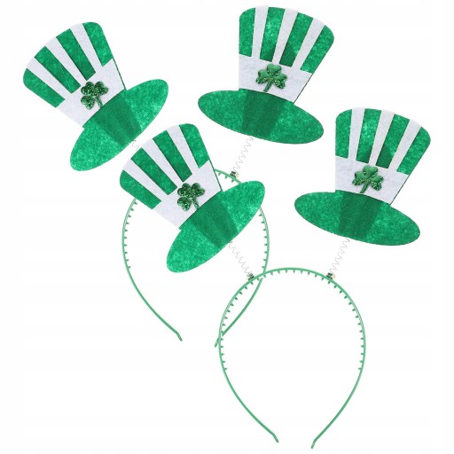 2PCS St Patrick's Day Paspands Shamrock