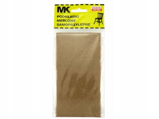 DOCINANE SAMOPRZYLEPNE PODKŁADKI FILC POD KRZESŁO MEBLE STÓŁ 150 x 90 MM