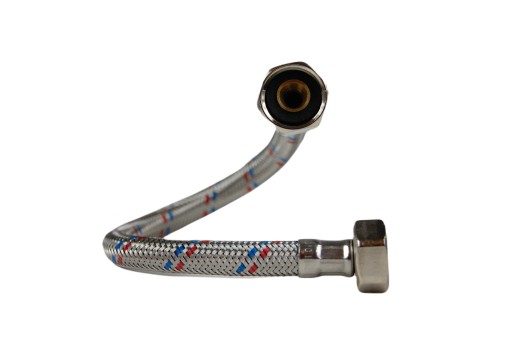 WĄŻ-WĘŻYK DN8 NAK-NAK 1/2''x3/8'' DŁUGOŚĆ 20cm PL