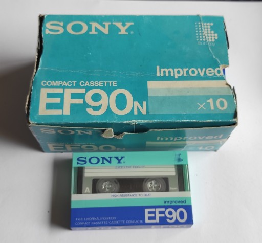Sony EF90 EF 90 Japan NOS folia $258