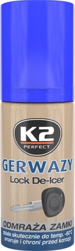 K2 GERWAZY ODMRAŻACZ DO ZAMKÓW KŁÓDEK -60°C 50 ML