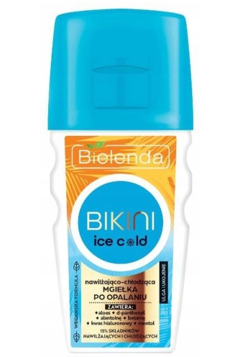 BIELENDA ICE COLD NAWILŻAJĄCO- CHŁODZĄCA MGIEŁKA PO OPALANIU 150 ML