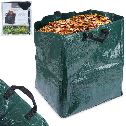 Torba OGRODOWA pojemnik kosz na liście śmieci 75L