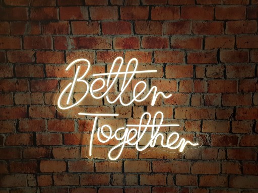 NEON Napis - Better Together