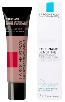 LA ROCHE-POSAY Toleriane FLUID intensywnie kryjący SPF25 odcień 13 podkład